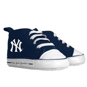MLB New York Yankees Baby Pre-Walker Crib Shoes High Top World Series
